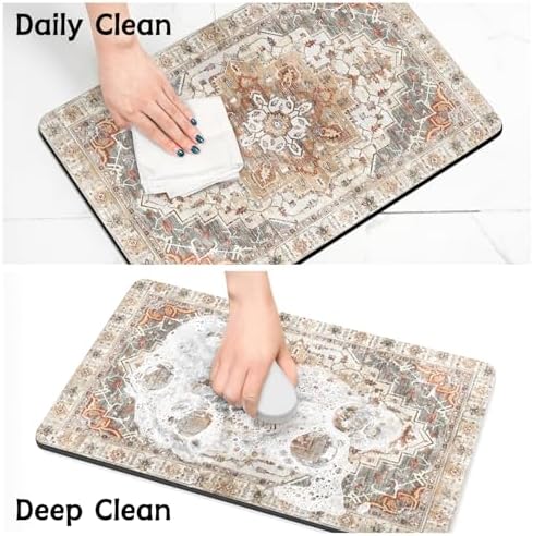 Pet Food Mats for Floor, Absorbent Dog Mat for Food and Water Dispenser Mat, Dog Food Mat Quick Dry Cat Food Mat Pet Supplies - Image 7