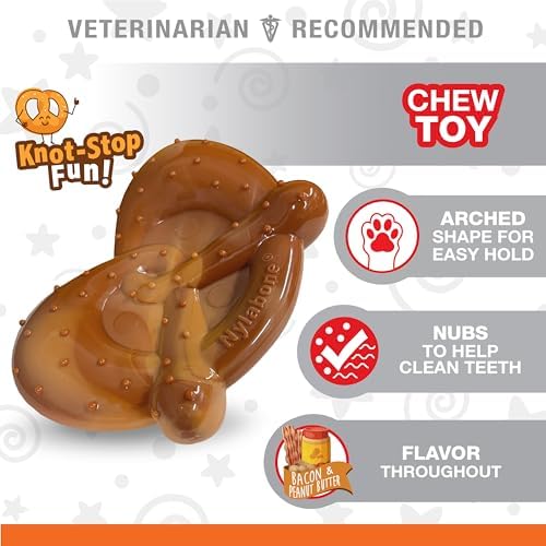 Nylabone Power Chew Pretzel Dog Chew Toy, X-Large - Image 2
