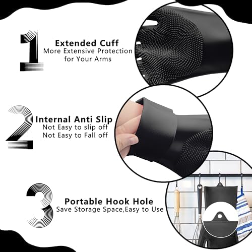 Pet Grooming Gloves—Dog Washing Gloves with High-Density Teeth - Image 6