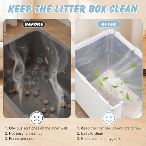 5 Pack Litter Box Liners For Modkat Flip, Reusable, Tear-Resistant - Image 6