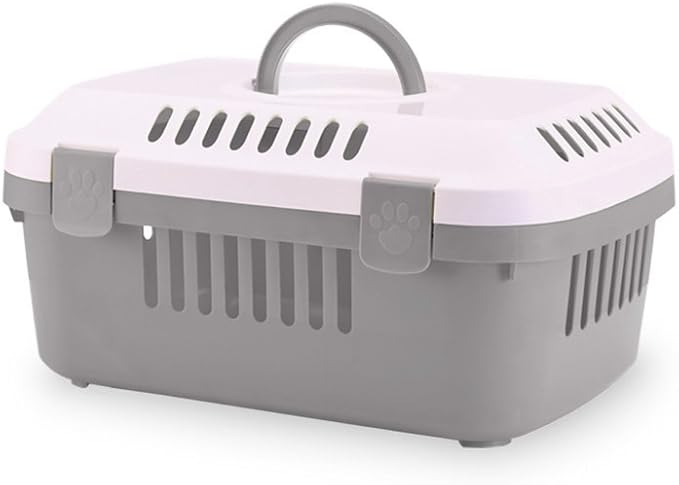 Nobby SAVIC Animal Carrier, Small, 48.5 x 33 x 23.5 cm, White/Pacific Blue
