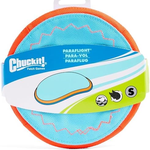 Chuckit! Paraflight Flying Disc Dog Toy for Small Dogs, Size Small - Image 2