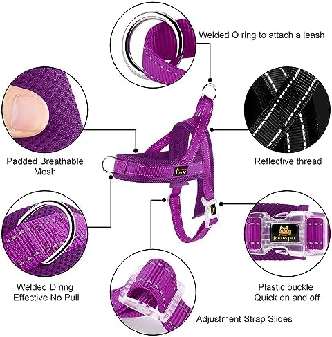 Plutus Pet No Pull Dog Harness for Large Dogs, Breathable Mesh Padded - Image 2