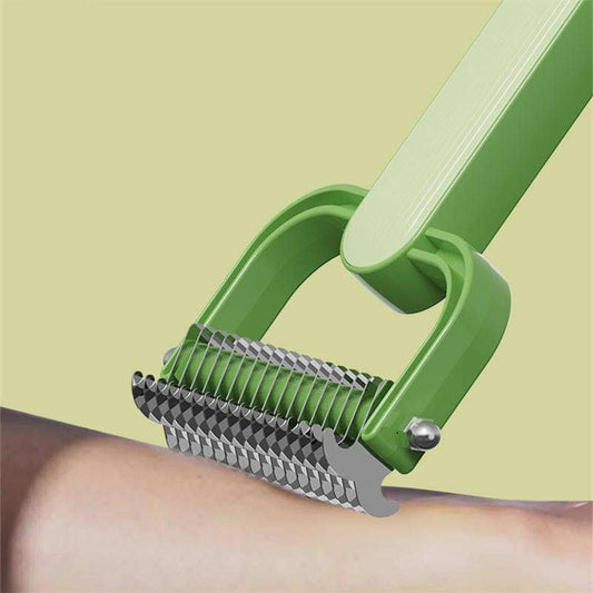 Dual-Sided Dematting Comb for Dogs & Cats, Undercoat Rake for Long Hair - Image 2