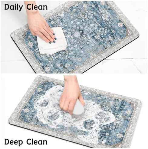 Pet Food Mats for Floor, Absorbent Dog Mat for Food and Water Dispenser Mat, Dog Food Mat Quick Dry Cat Food Mat Pet Supplies - Image 7