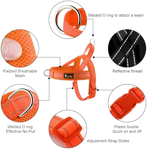Plutus Pet No Pull Dog Harness for Medium Sized Dog, Breathable Mesh Padded - Image 2