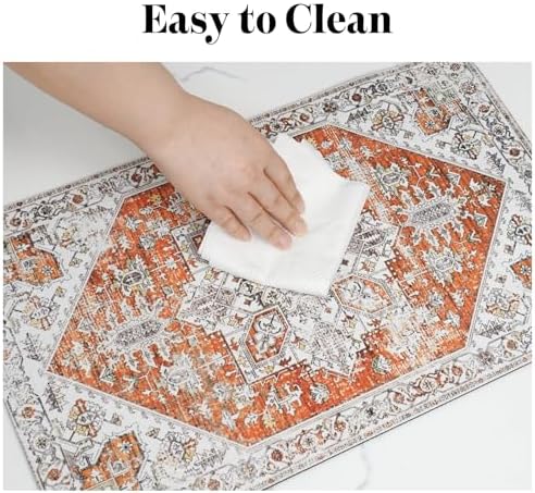 Dog Food Mats for Floors Absorbent, Pet Cat Food Mat - Non Slip Dog Bowl Mats for Food and Water Pet Supplies - Image 7