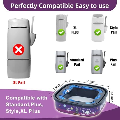 4 Pack Cat Litter Refills Bags Jumbo 28FT Cartridge Odor Control - Image 2