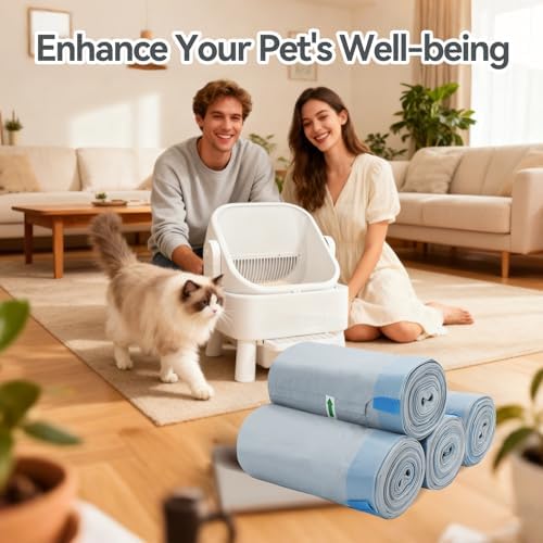 Cat Litter Box Bags, 160 Count, 27" x 13" - Image 7
