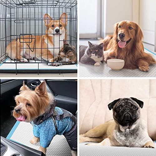 Boscute Thicken 6 Layers Heavy Absorbent XL 36"x24" Pet Training Dog Pee Pads, Extra Large Polymer Leak-Proof Quick Dry Puppy Pee Pads, Disposable Pee Pads for Dogs Cats Rabbit, 30 Counts - Image 7
