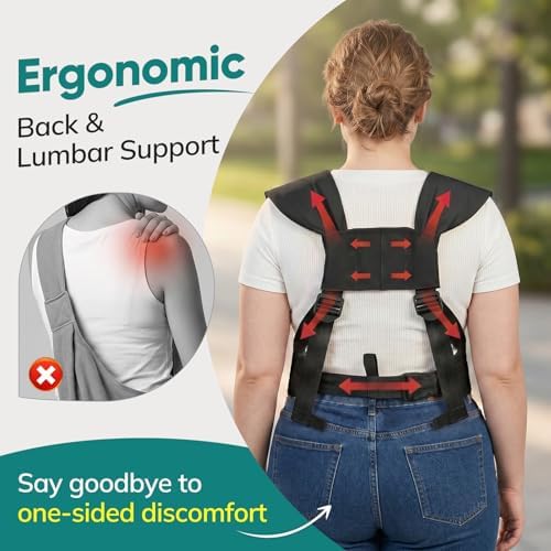 Dog Sling Carrier Front with Thicken Bottom Support for Small Dogs 5-12 lb - Image 2