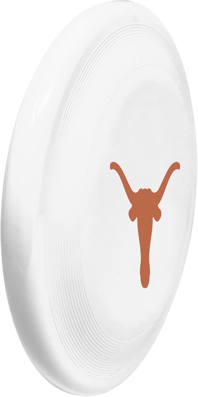 ShopInstaPets NCAA Officially Licensed Dog Frisbee (Texas Longhorns)