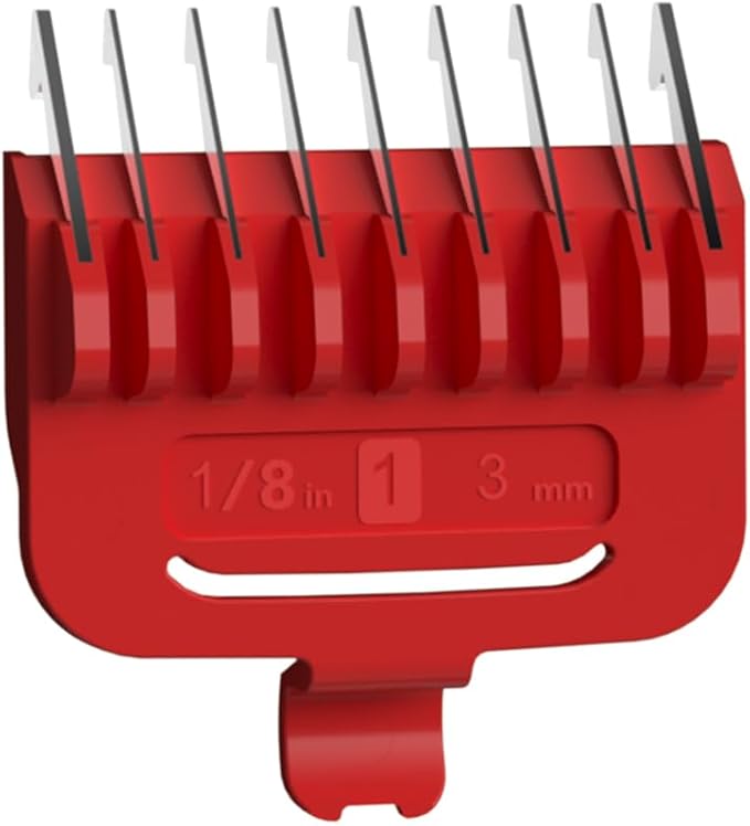 oneisall 3mm red Metal Combs for Dog Clippers