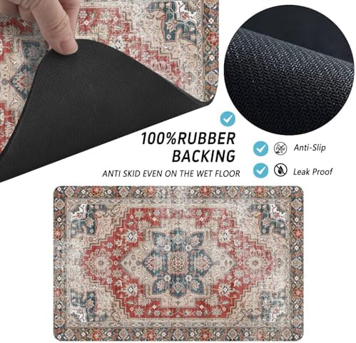 Dog Food Mat for Floors, Absorbent Pet Cat Food Bowl Mat, 16x24 in - Image 7