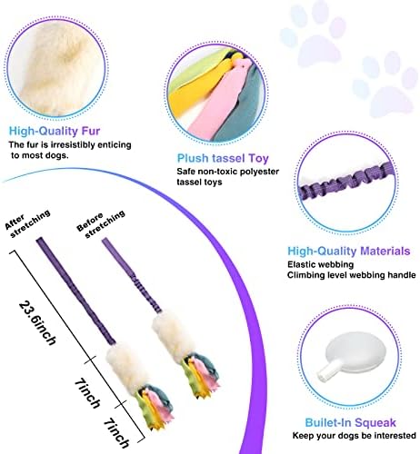 wodoca Dog Rope Toys, Dog Tug Toy for Boredom Suitable for Dogs of All Ages - Image 2
