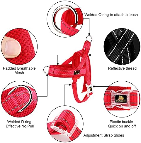 Plutus Pet No Pull Dog Harness for Medium Sized Dog, Breathable Mesh Padded - Image 2