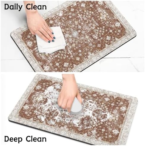 Pet Food Mats for Floor, Absorbent Dog Mat for Food and Water Dispenser Mat, Dog Food Mat Quick Dry Cat Food Mat Pet Supplies - Image 7