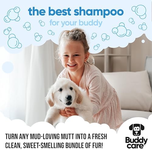 Bubblegum Dog Shampoo by Buddycare | Deep Cleansing Shampoo for Dogs | Bubblegum Scented | with Aloe Vera and Pro Vitamin B5 (50.72oz) - Image 7