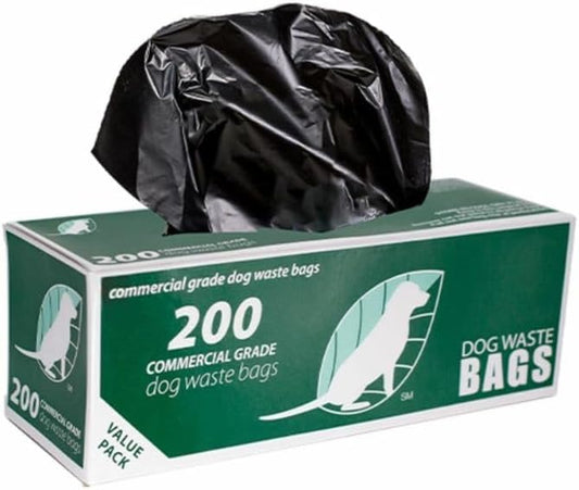 Zero Waste USA 6,000 Commercial Grade, non-branded, Dog Waste Station Refill Roll Bags - 40% Thicker competitor brands Roll Bags - Fits Any Dog Waste Station - 30 rolls of 200 bags