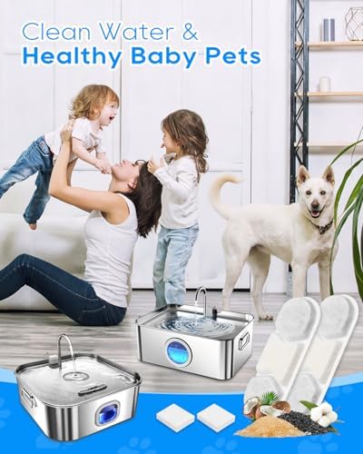 12 Dog Water Filters Replacement Compatible with MAILOFY WF120/WF160 - Image 7
