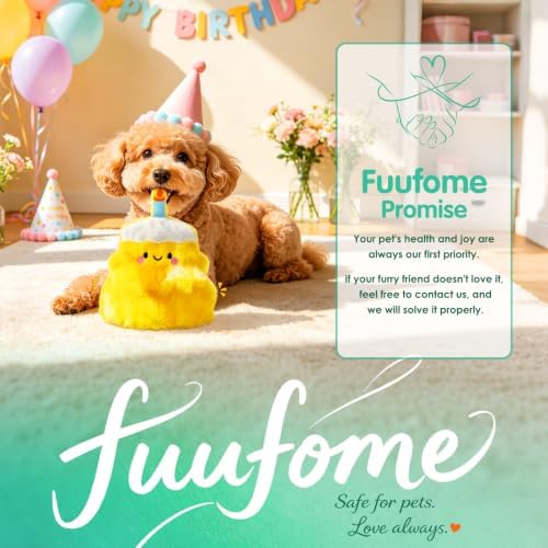 Fuufome Plush Cake Dog Toy - Image 6