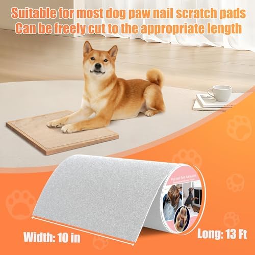 Pet Nail Self Adhesive Replacement Emery Paper Suitable for Glass Doors - Image 2