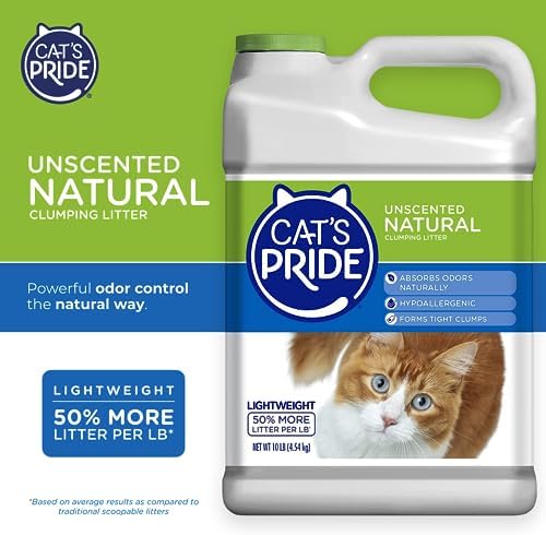 Cat's Pride Natural Lightweight Hypoallergenic Clumping Litter 10lb - Image 2