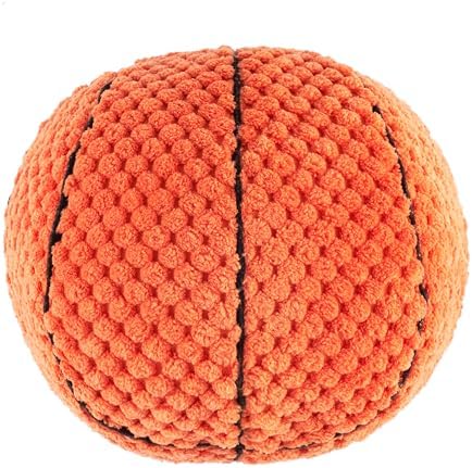 ZippyPaws SportsBallz Dog Squeaky Toys to Keep Them Busy - Basketball - Image 2