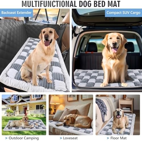 Dog Bed for Car Back Seat, Non-Slip Backseat Pet Mat Standard, 51''X23.5'' - Image 7