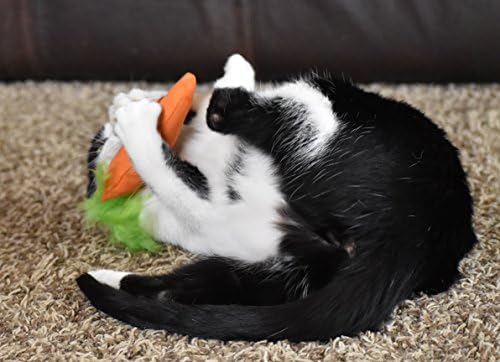 OurPet's 100-Percent North American Catnip Filled Carrot Cat Toy 24 Karat (Pack of 2) - Image 7