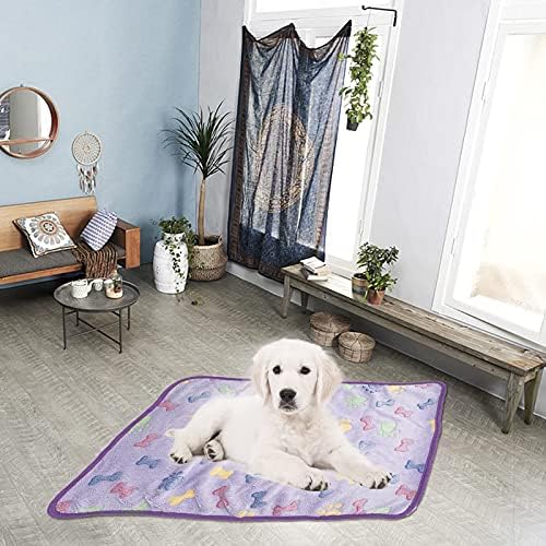 1 Pack 3 Puppy Blankets Super Soft Warm Sleep Mat Bone Print Cute Blanket Fluffy Premium Fleece Pet Blanket Flannel Throw Dog Blankets for Small Dogs Puppy Cat,Small(23"x15") - Image 7