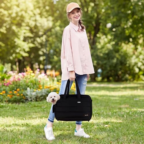 Dog Purse Carrier for Small Dog Cat up to 13lbs, Lightweight Pet Carrier - Image 2