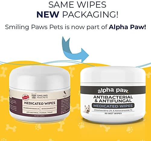 Smiling Paws Pets Comprehensive Pet Care Bundle: Tris Flush Dog & Cat Ear Cleaner Solution with Advanced Cat & Dog Skin Treatment Wipes - Image 7