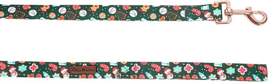 Dog Leash, Christmas Dogs Leashs Snowman Print Heavy Duty Adjustable Dog Leash for X-Small Boys and Girls Dogs