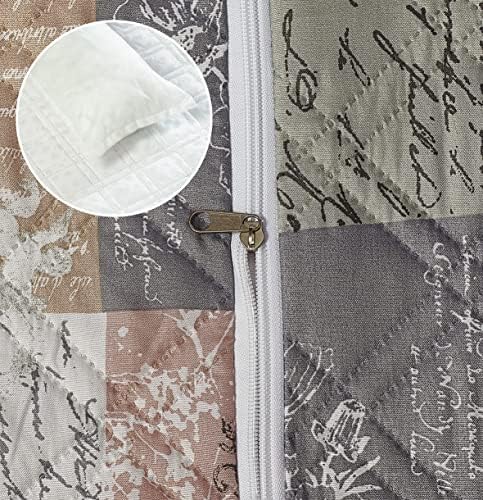 Brilliant Sunshine Latte Grey Paris & Toile Dog Sofa Slipcover, Small - Image 4