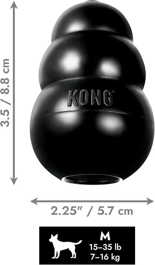 Kong Extreme Dog Pet Toy Dental Chew Size: Medium Pack of 2
