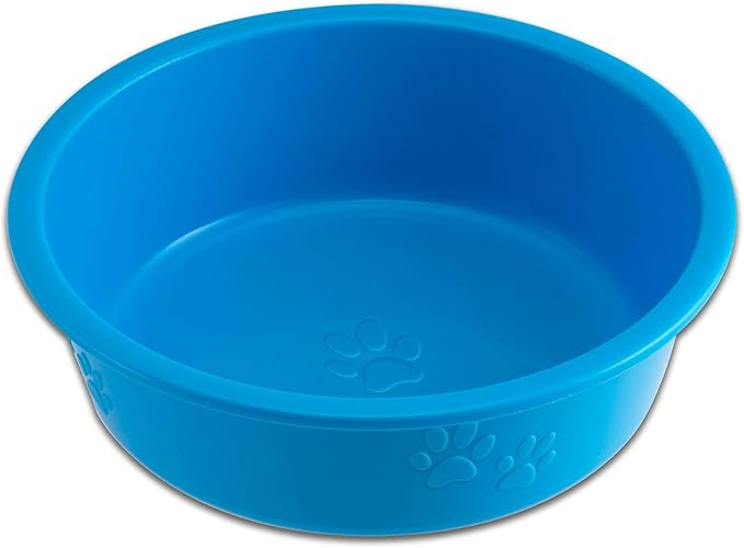 Loving Pets Dolce Luminoso Dog Bowl, Small, Blue