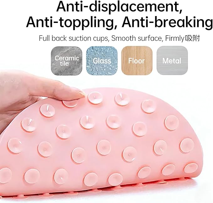Lick Mat for Dogs and Cats, Pink, Anxiety Relief and Boredom Reducer, Perfect for Bathing and Grooming