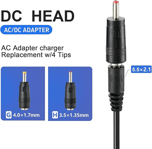 15V DC Power Supply Adapter Compatible with Litter Robot2 3 4 Open Air Self Cleaning Cat Litter Box, Litter Robot Power Supply