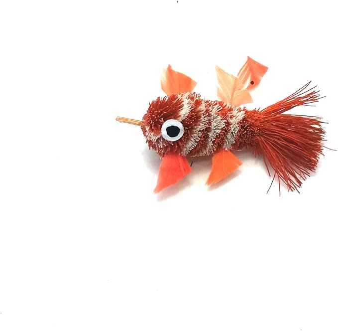 KatFly Teaser Wand Kit - 3 Mini Clownfish (Kit 1) Cat Toy Wand