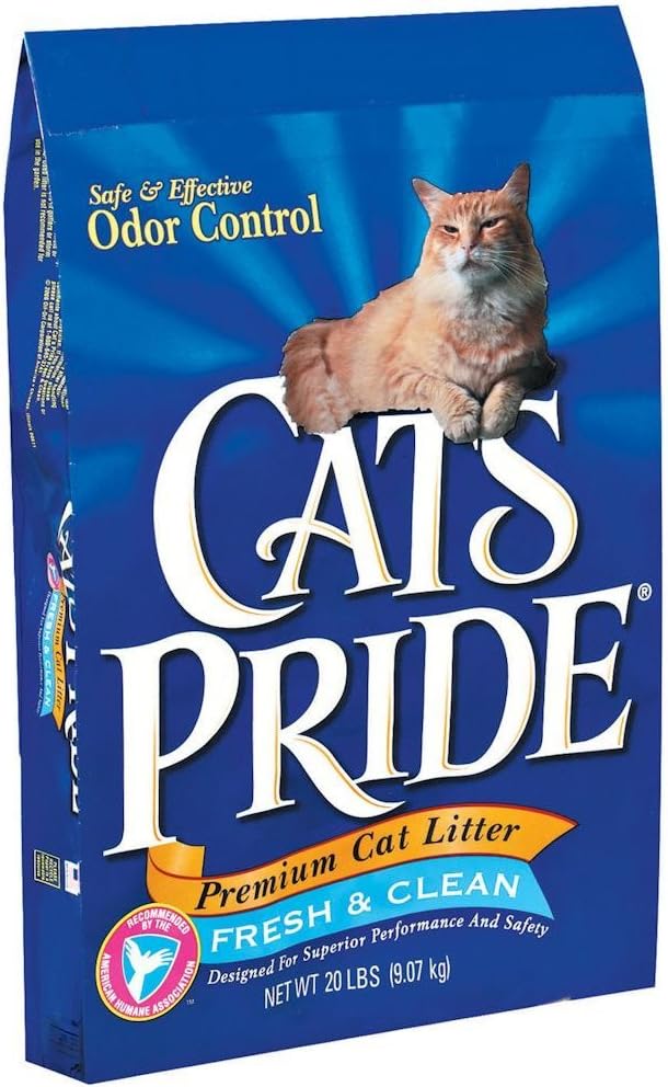 Cat's Pride Premium Scoopable Cat Litter Jug, 14-Pound