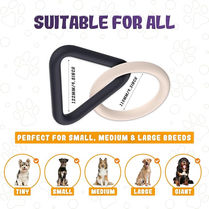 Tug of War Dog Toy – Interactive Toy for Aggressive Chewers, Puppy Teething, Dog Toys to Keep Them Busy