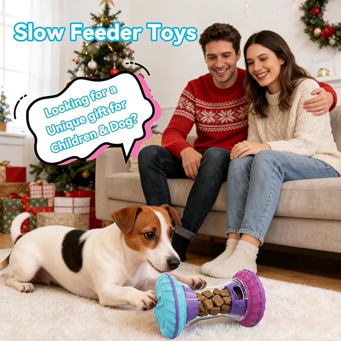 Interactive Dog Puzzle Toys for Small Medium Large Breed - Durable Smart Puppy Enrichment Dogs Toy to Keep Them Busy, Mental Brain Stimulation Treat Dispensing Training & Slow Feeder by MateeyLife