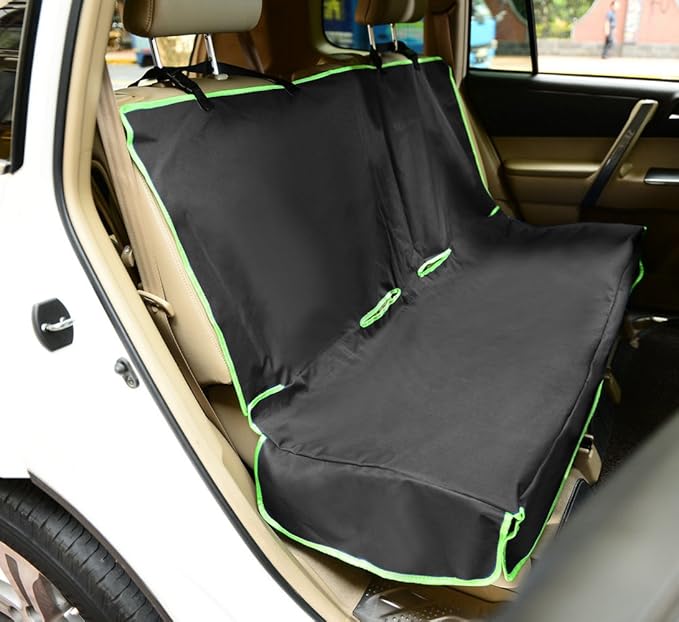 Pet Life ® Open Road Mess-Free Back Seat Safety Car Seat Cover Protector for Dog, Cats, and Children