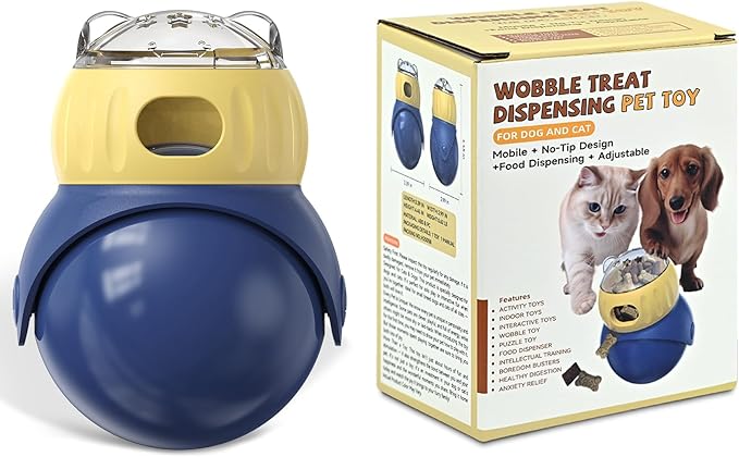 Interactive Dog Toys to Keep Them Busy, Treat Dispensing Slow Feeding Dog Enrichment Toys for Small Dog