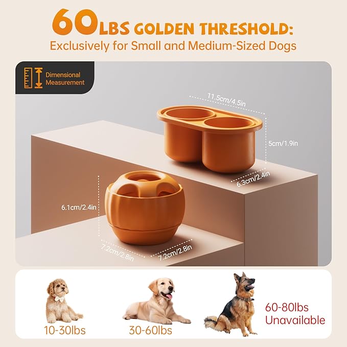 havit Frozen Dog Treats Toy to Keep Them Busy, Cognitive Dog Enrichment Toys,Interactive Toys Long Lasting, Easy to Clean (2 Pack)