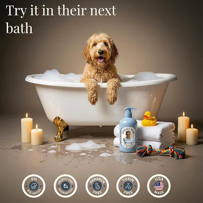 Doodle Shampoo – Detangling Dog Shampoo and Conditioner for Doodles, Goldendoodles and Poodles | Moisturizing Dog Shampoo, Hypoallergenic Puppy Shampoo, Sensitive Skin Dog Shampoo