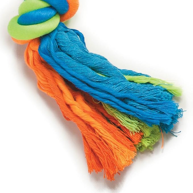 Grriggles Mighty Bright Tug Rugged Rope Dog Chew Toy