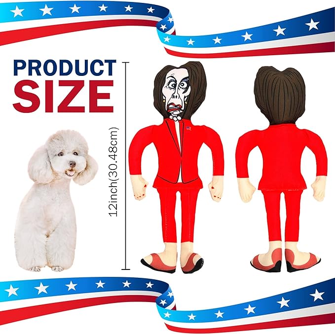 Republican Dogs Sleepy Joe Biden & Nancy Chew Toy Bundle