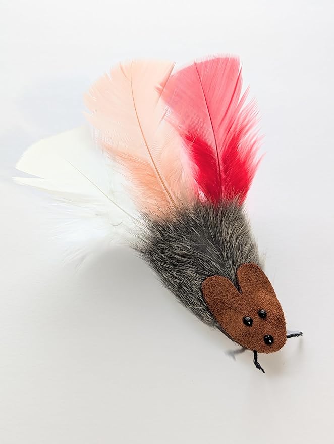 Feather Tail Cat Toy (Natural)